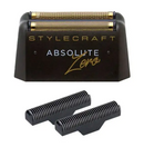 StyleCraft Absolute Zero Gold Titanium Replacement Foils + Crunchy Cutters (SC551G)