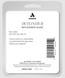 Andis Outliner II Carbon-Steel Replacement Blade (04604)