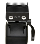 StyleCraft Black Diamond DLC Taper Fixed Clipper Blade w/ Shallow Tooth 2.0 Cutter (SC539B)