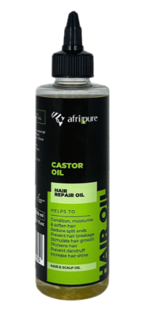 Afri Pure Organic Castor Oil (200ml/6.76oz)