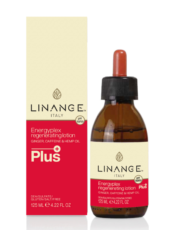 Linange Energyplex Plus+ Regenerating Hair Lotion w/ Ginger & Caffeine (125ml/4.22oz)