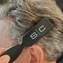 StyleCraft Professional Fade & Cleaning Barber Brush w/ 100% Natural Bristles & Wood Handle (SCBFB)