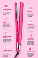 BaBylissPRO Limited Edition Hard Candy Ultra-Sleek Flat Iron - 1.5" (BNT131THP) [PRE-ORDER]