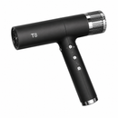 TUFT T8 black brushless hair dryer with front vent grille and control buttons