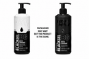 Nishman Ultra Hold Black Hair Styling Gel w/Pump - White Coverage (200ml/6.76oz)