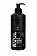 Nishman Ultra Hold Black Hair Styling Gel w/Pump - White Coverage (200ml/6.76oz)