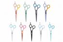 Cricket Shear Xpressions Professional Japanese Stainless Steel Shears - 5.75" (Choose Color)