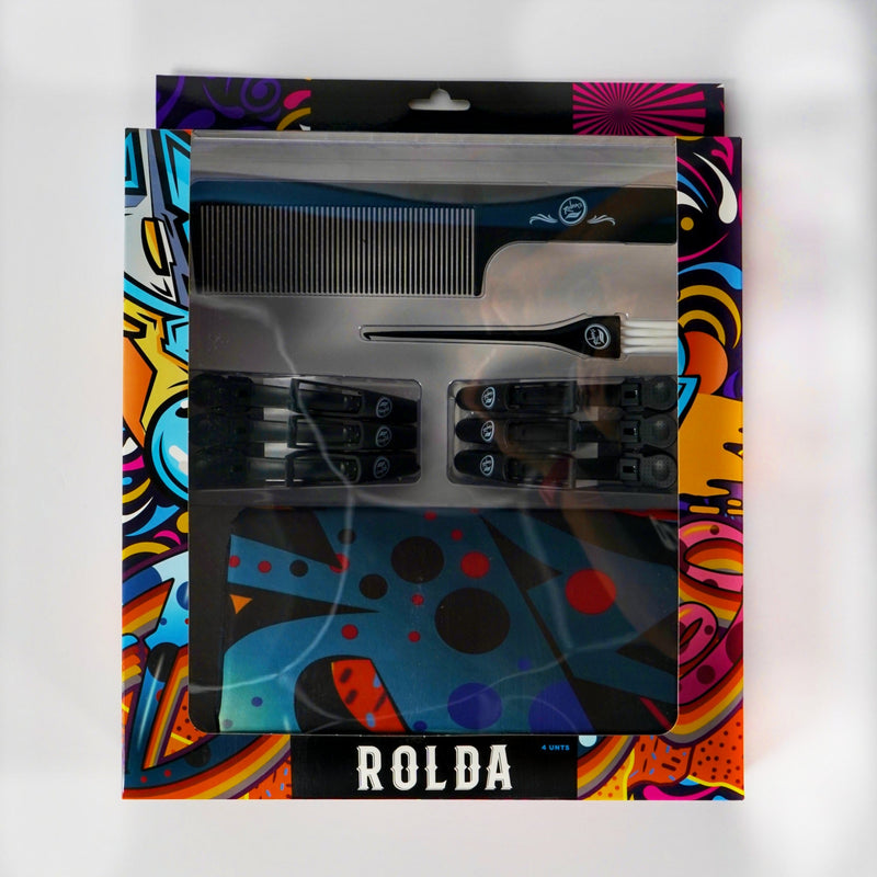 Rolda Barber Essentials Tool Kit - 4 Pack