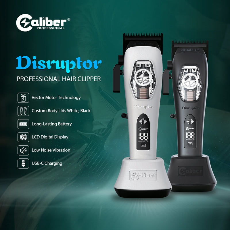 Caliber Disruptor Vector Motor Digital Display Cordless Clipper (915)