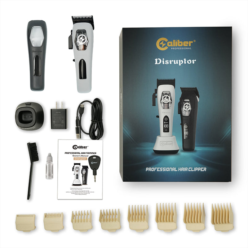 Caliber Disruptor Vector Motor Digital Display Cordless Clipper (915)