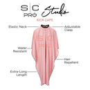 StyleCraft Studio Professional Extra-Long Kick Covers Cape - Dusty Rose (SC340P)