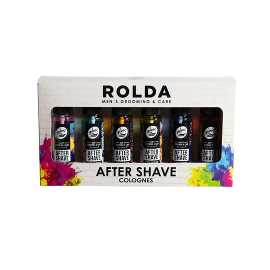 Rolda Urban Collection 6pc Aftershave Cologne Tonic Travel Set (60ml/2.02oz)