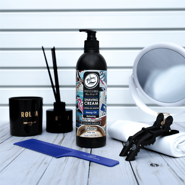 Rolda Limited Edition Urban Shaving Cream for Sensitive Skin (500g/17.63oz)