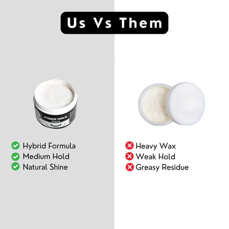 Rolda Medium Hold Low Shine Semi-Matte Finish White Fiber Texturizing Wax (150g/5.29oz)