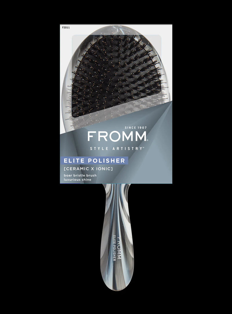 FROMM Elite Polisher Boar Bristle Hair Brush