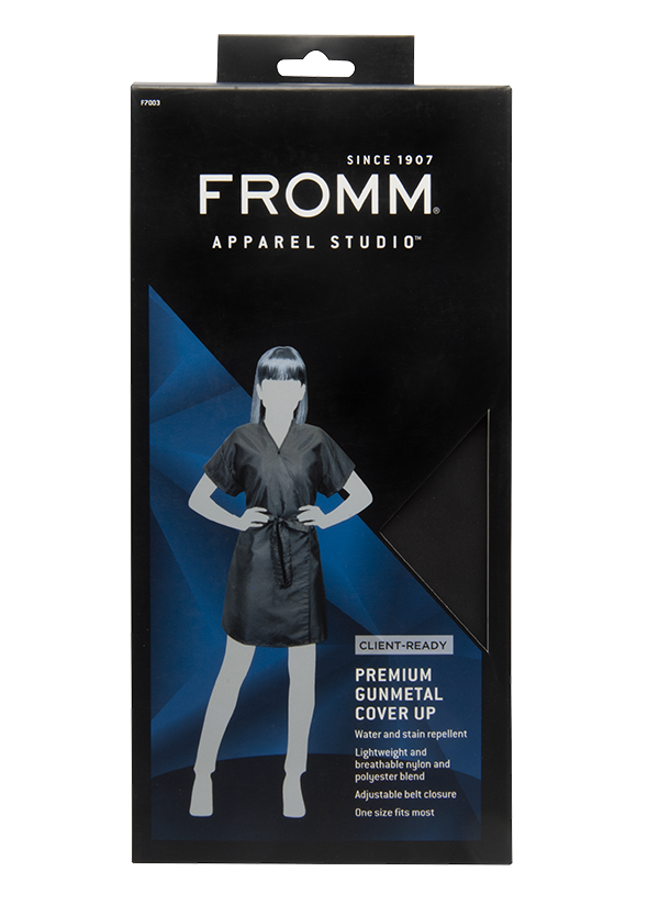 FROMM Premium Cover Up Robe - Gunmetal