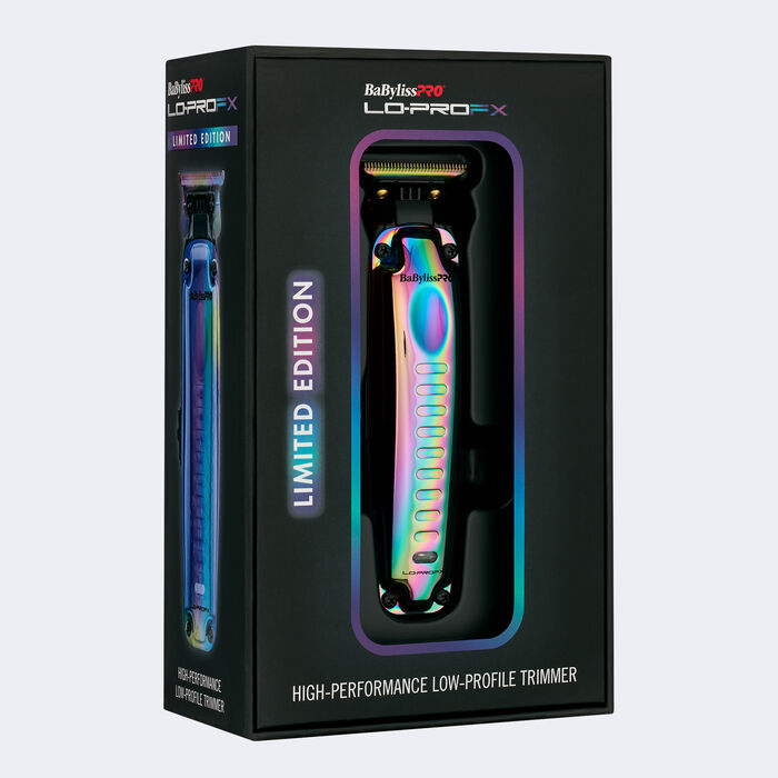 BaByliss PRO Limited Edition Iridescent Lo-PRO FX High Performance Low-Profile Trimmer (FX726RB)