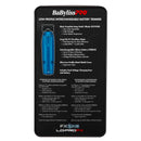 BaBylissPRO FXOne Lo-Pro FX Limited Edition Black & Blue High Performance Low Profile Trimmer w/ Interchangeable Lithium Battery Pack (FX729BL)