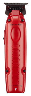 BaBylissPRO FXONE Lo-ProFX Matte Red High Performance Low Profile Trimmer w/Interchangeable Lithium Battery Pack (FX729MR)
