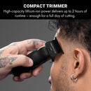 BaBylissPRO Lo-PROFX Low Profile Compact Trimmer - Matte Black (FX72MB)