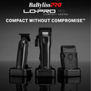 BaBylissPRO Lo-PROFX Low Profile Compact Trimmer - Matte Black (FX72MB)