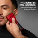 BaBylissPRO Limited Edition CoreFX Cordless Foil Shaver - Red (FX75FS2RD)