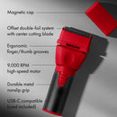 BaBylissPRO Limited Edition CoreFX Cordless Foil Shaver - Red (FX75FS2RD)