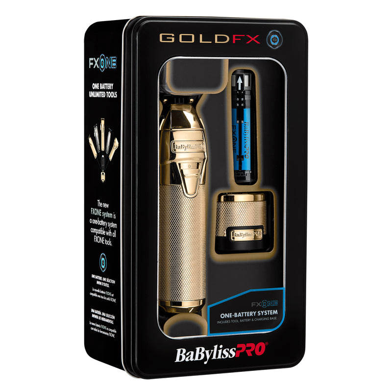 Babylisspro Babyliss Skeleton Gold Fx BaByliss PRO Skeleton GoldFX Outliner Lithium Hair Trimmer FX787G