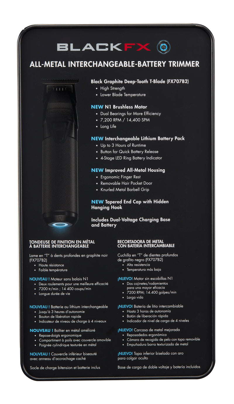 BaBylissPRO FXONE BLACKFX Trimmer BaBylissPRO FXONE BLACKFX Trimmer