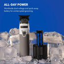 BaBylissPRO FXONE All-Metal Interchangeable-Battery Trimmer - Frostbyte Limited Edition (FX799TW)