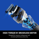 BaBylissPRO FXONE All-Metal Interchangeable-Battery Double Foil Shaver - Frostbyte Limited Edition (FX79FSTW)