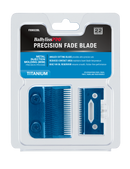 BaBylissPRO Blue Titanium Metal-Injection Molded Precision Fade Blade (FX8022BL)