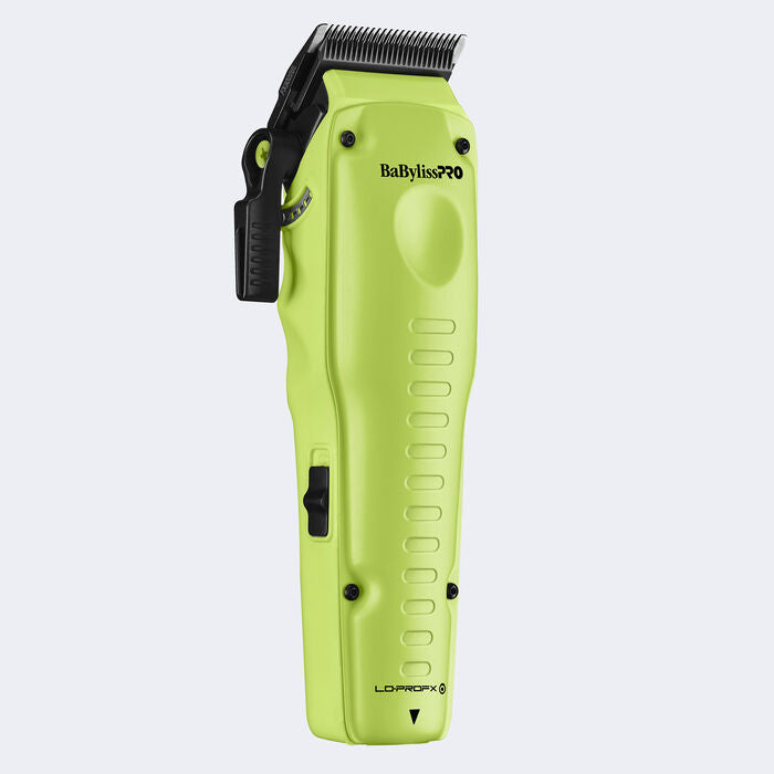 BaBylissPRO FXONE Low-Profile Neon Yellow Interchangeable Battery Clipper (FX829YLT) - TOOL ONLY