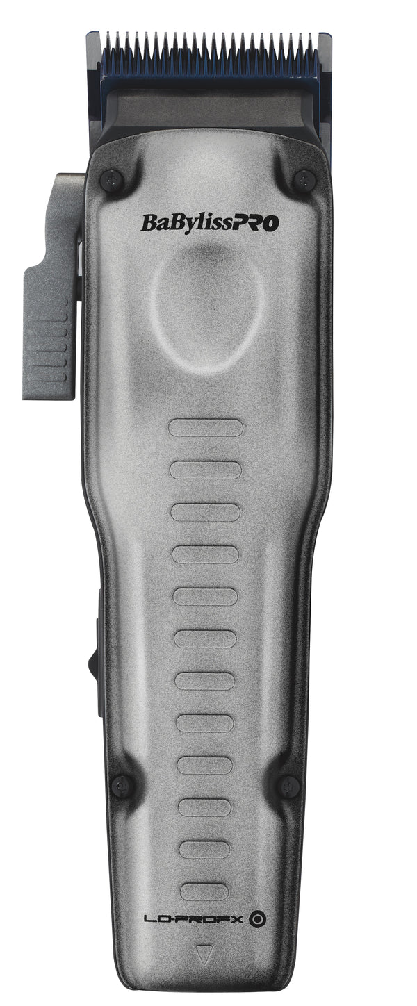 BaBylissPRO FXONE Lo-ProFX Matte Gray High Performance Low Profile Clipper w/Interchangeable Lithium Battery Pack (FX829) - [PRE-ORDER]
