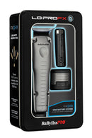 BaBylissPRO FXONE Lo-ProFX Matte Gray High Performance Low Profile Clipper w/Interchangeable Lithium Battery Pack (FX829)