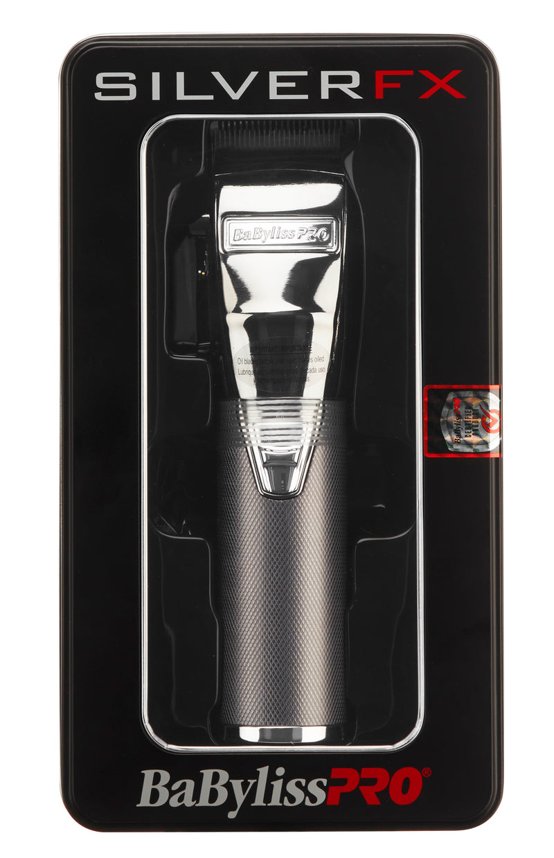 BabylissPRO SilverFX Cordless Clipper (FX870S)