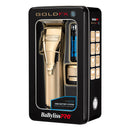 BaBylissPRO FXONE GOLDFX All-Metal Interchangeable-Battery Cordless Clipper (FX899G)