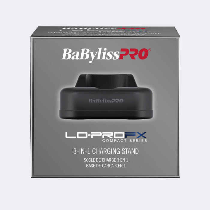 BaBylissPRO 3-in-1 Charging Stand for Compact LO-PRO FX Series Tools (FXCLPB)
