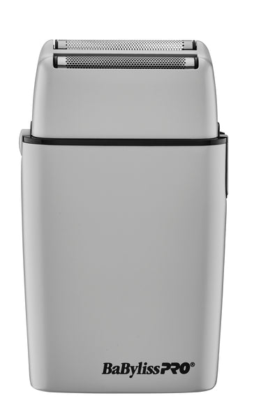 新品未使用 BaByliss Pro FOILFX02 Cordlessシルバー BaBylissPRO FOILFX02 Cord/Cordless Metal Double-Foil Shaver - Gray (FX