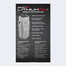 BaBylissPRO Limited Edition LithiumFX+ Lithium Ergonomic Cord/Cordless Double Foil Shaver - Grey (FXFS573GY)