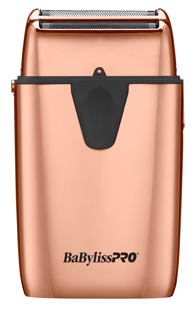 BaBylissPRO UV-Disinfecting Double-Foil Shaver - Rose Gold (FXLFS2RG)