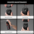 BaBylissPRO Lo-PROFX Compact Series Single Foil Shaver - Matte Black (FXLPFS1MB)