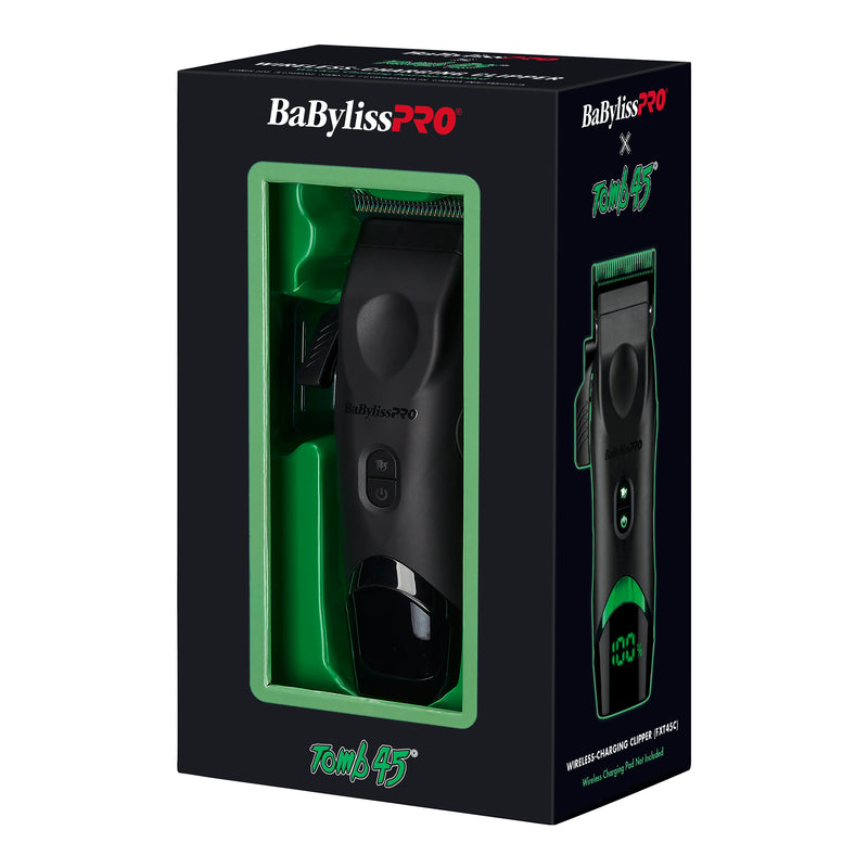 BaBylissPRO x Tomb45 Wireless Charging Clipper (FXT45C)