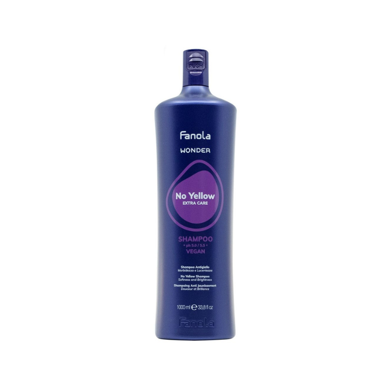 Fanola Wonder No Yellow Extra Care Vegan Shampoo