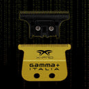 Gamma+ Gold Titanium X-Pro Wide Fixed Blade w/ Black Diamond DLC "The One" Cutter Trimmer Replacement Blade Set (GP527GB)