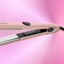 Gamma+ X-Hybrid 1" Titanium Flat Iron - Rose Gold