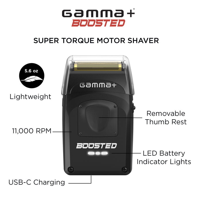 Gamma+ Boosted Foil Shaver w/ Super Torque Motor (GP808M)