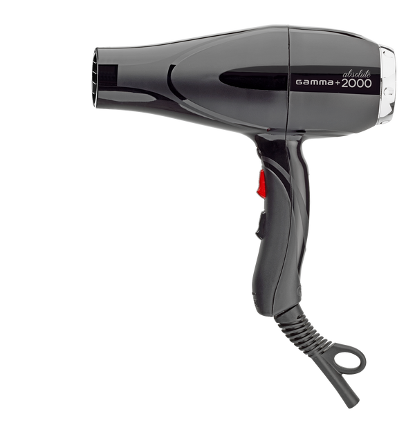 Gamma+ Absolute 2000 Black Hair Dryer