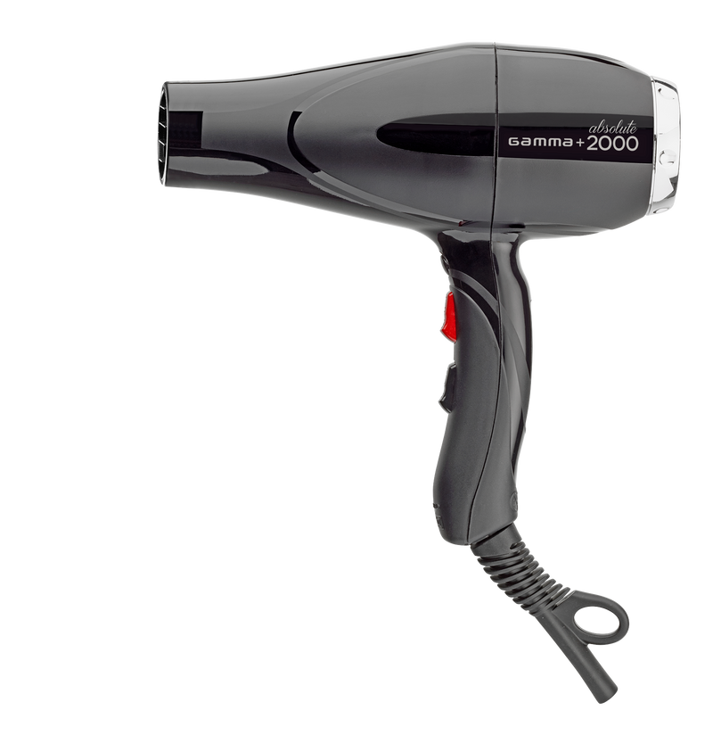 Gamma+ Absolute 2000 Black Hair Dryer