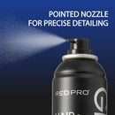 Red PRO GROOMANE Waterproof & Fade-Resistant Temporary Lineup Color Spray (187g/6.6oz)